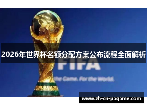 2026年世界杯名额分配方案公布流程全面解析