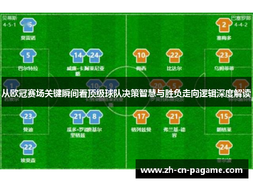 从欧冠赛场关键瞬间看顶级球队决策智慧与胜负走向逻辑深度解读